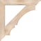 Ekena Millwork Balboa Traditional Smooth Bracket w/ Offset Brace, Douglas Fir, 7 1/2"W x 48"D x 48"H BKT0806X48X48BOA01SDF - alternate 2